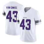Parkc MN.Vikings #43 Andrew Van Ginkel Player White Limited Alternate Vapor F.U.S.E. Home Game Stitched Jerseys