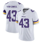 Parkc MN.Vikings #43 Andrew Van Ginkel Player White Limited Vapor Untouchable Home Game Stitched Jerseys