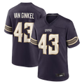 Johmsee MN.Vikings #43 Andrew Van Ginkel Purple 2026 Rivalries Collection Game Stitched Jerseys