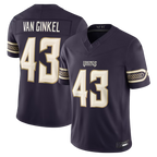Johmsee MN.Vikings #43 Andrew Van Ginkel Purple 2026 Rivalries Collection Limited Stitched Jerseys
