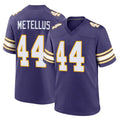 Johmsee MN.Vikings #44 Josh Metellus Player Purple Classic Home Game Stitched Jerseys