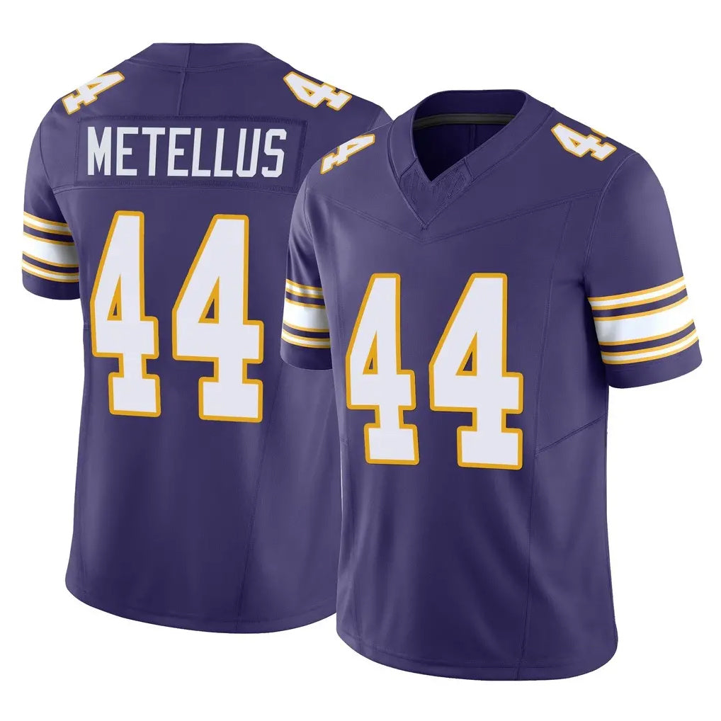 Johmsee MN.Vikings #44 Josh Metellus Player Purple Limited Classic Vapor F.U.S.E. Home Game Stitched Jerseys