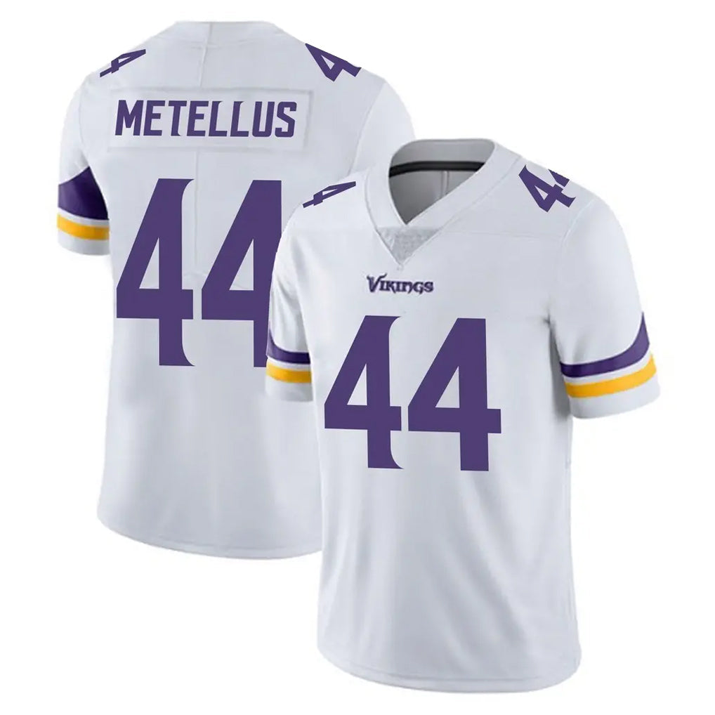Johmsee MN.Vikings #44 Josh Metellus Player White Limited Vapor Untouchable Home Game Stitched Jerseys