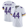 Johmsee MN.Vikings #44 Josh Metellus Player White Limited Vapor Untouchable Home Game Stitched Jerseys