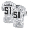 Johmsee MN.Vikings #51 Blake Cashman Player Arctic Camo Salute To Service Limited Game Stitched Jerseys