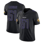 Johmsee MN.Vikings #51 Blake Cashman Player Black Impact LImited Home Game Stitched Jerseys