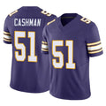Johmsee MN.Vikings #51 Blake Cashman Player Purple Limited Classic Vapor F.U.S.E. Home Game Stitched Jerseys