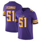 Johmsee MN.Vikings #51 Blake Cashman Player Purple Limited Color Rush Home Game Stitched Jerseys