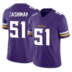 Johmsee MN.Vikings #51 Blake Cashman Player Purple Limited Vapor F.U.S.E. Home Game Stitched Jerseys