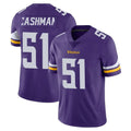 Johmsee MN.Vikings #51 Blake Cashman Player Purple Limited Vapor Untouchable Home Game Stitched Jerseys