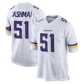 Johmsee MN.Vikings #51 Blake Cashman Player White Home Game Stitched Jerseys