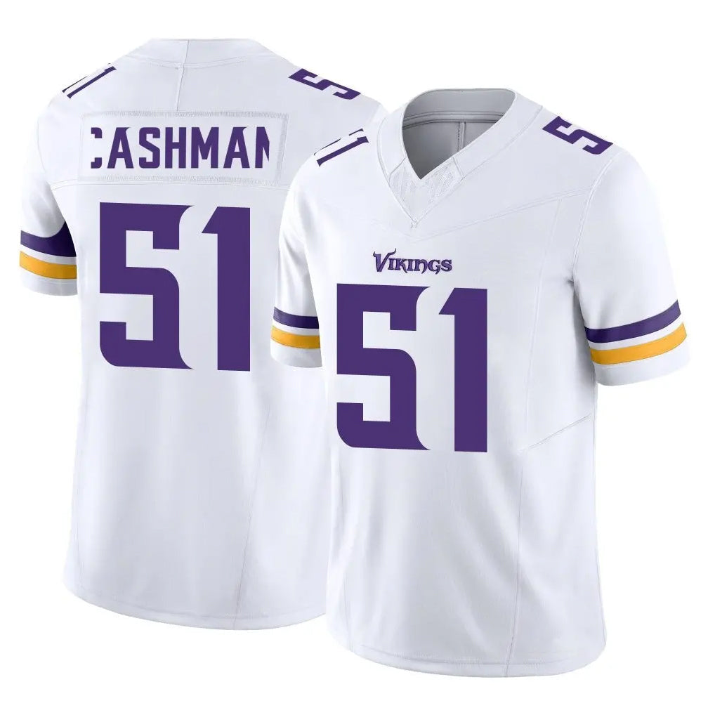 Johmsee MN.Vikings #51 Blake Cashman Player White Limited Vapor F.U.S.E. Home Game Stitched Jerseys