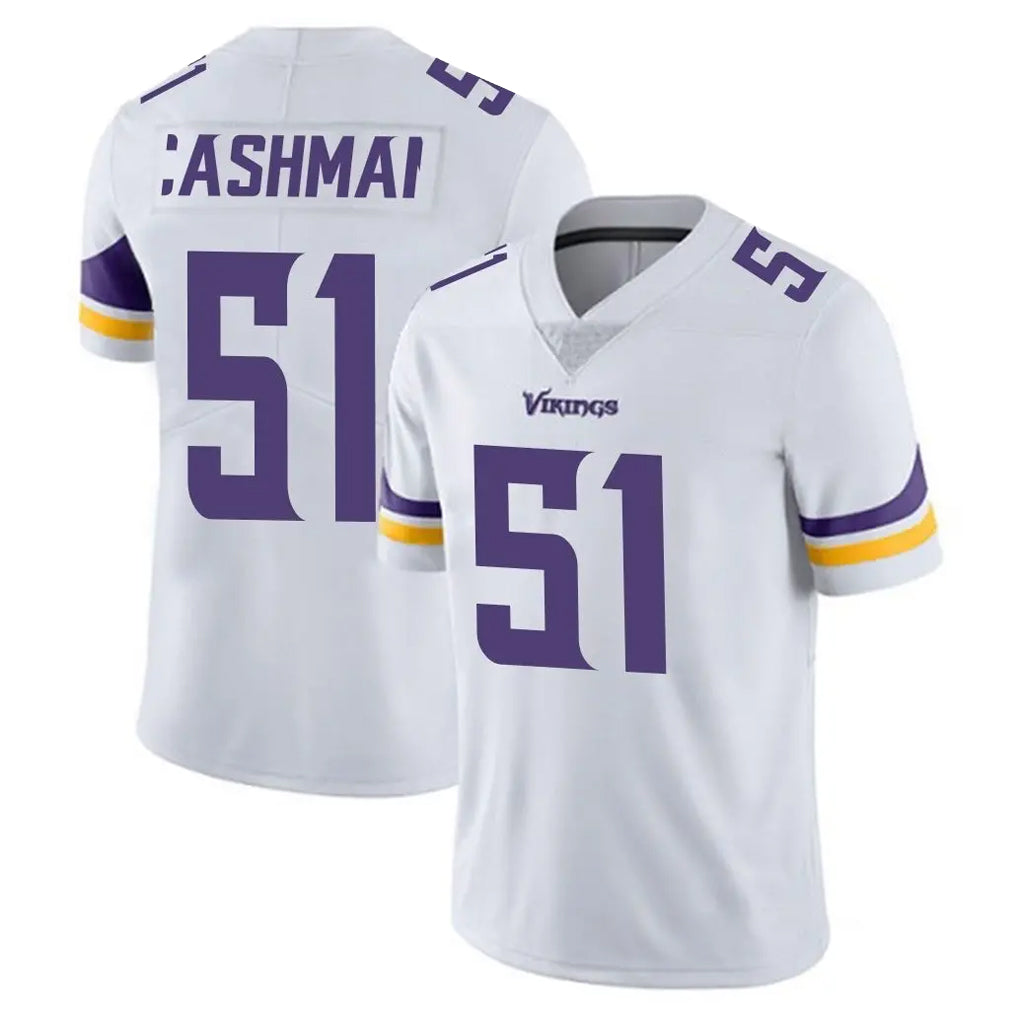 Johmsee MN.Vikings #51 Blake Cashman Player White Limited Vapor Untouchable Home Game Stitched Jerseys