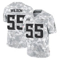 Johmsee MN.Vikings #55 Eric Wilson Player Arctic Camo Salute To Service Limited Game Stitched Jerseys