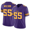 Johmsee MN.Vikings #55 Eric Wilson Player Purple Limited Alternate Vapor F.U.S.E. Home Game Stitched Jerseys
