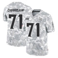 Johmsee MN.Vikings #71 Christian Darrisaw Player Arctic Camo Salute To Service Limited Game Stitched Jerseys