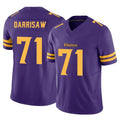 Johmsee MN.Vikings #71 Christian Darrisaw Player Purple Limited Alternate Vapor F.U.S.E. Home Game Stitched Jerseys