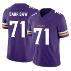 Johmsee MN.Vikings #71 Christian Darrisaw Player Purple Limited Vapor F.U.S.E. Home Game Stitched Jerseys