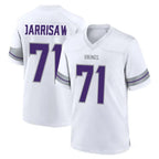Johmsee MN.Vikings #71 Christian Darrisaw Player White Alternate Home Game Stitched Jerseys