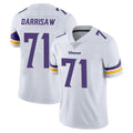 Johmsee MN.Vikings #71 Christian Darrisaw Player White Limited Vapor Untouchable Home Game Stitched Jerseys