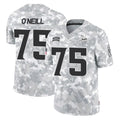 Johmsee MN.Vikings #75 Brian O'Neill Player Arctic Camo Salute To Service Limited Game Stitched Jerseys