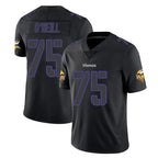 Johmsee MN.Vikings #75 Brian O'Neill Player Black Impact LImited Home Game Stitched Jerseys