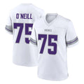 Johmsee MN.Vikings #75 Brian O'Neill Player White Alternate Home Game Stitched Jerseys