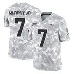 Johmsee MN.Vikings #7 Byron Murphy Jr. Player Arctic Camo Salute To Service Limited Game Stitched Jerseys