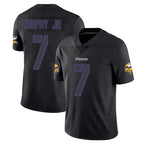 Johmsee MN.Vikings #7 Byron Murphy Jr. Player Black Impact LImited Home Game Stitched Jerseys