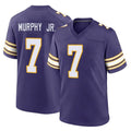 Johmsee MN.Vikings #7 Byron Murphy Jr. Player Purple Classic Home Game Stitched Jerseys