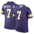 Johmsee MN.Vikings #7 Byron Murphy Jr. Player Purple Limited Classic Home Game Stitched Jerseys