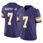 Johmsee MN.Vikings #7 Byron Murphy Jr. Player Purple Limited Classic Vapor F.U.S.E. Home Game Stitched Jerseys