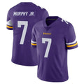 Johmsee MN.Vikings #7 Byron Murphy Jr. Player Purple Limited Vapor Untouchable Home Game Stitched Jerseys