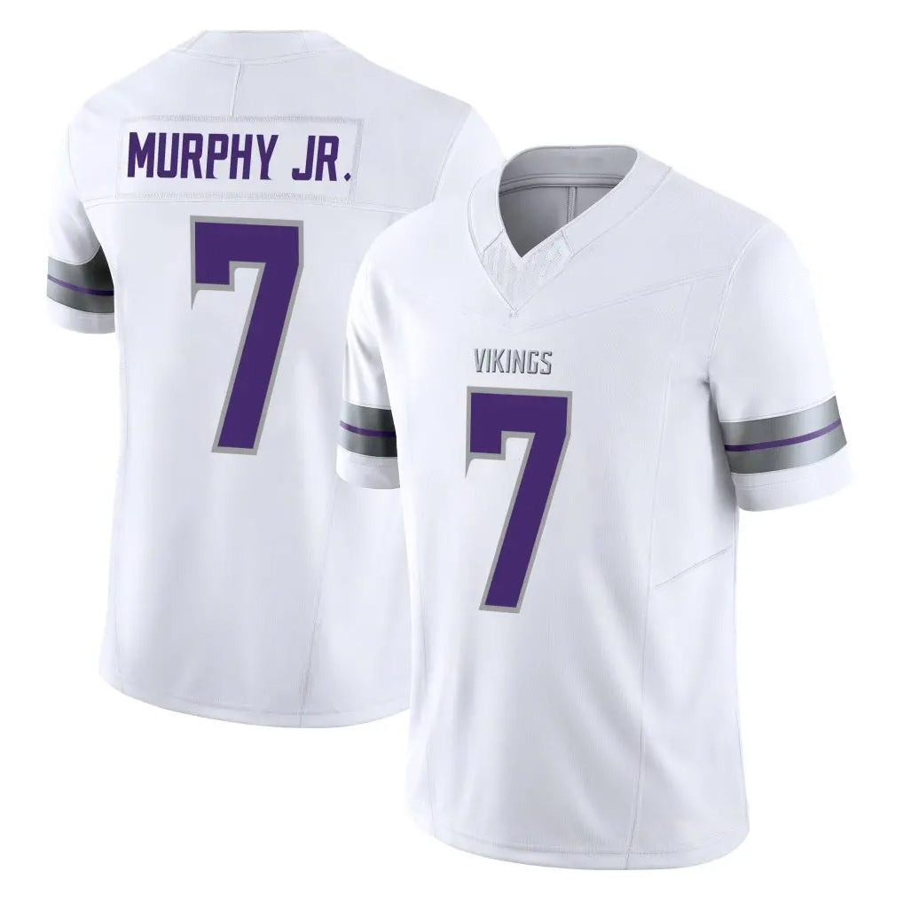 Johmsee MN.Vikings #7 Byron Murphy Jr. Player White Limited Alternate Vapor F.U.S.E. Home Game Stitched Jerseys
