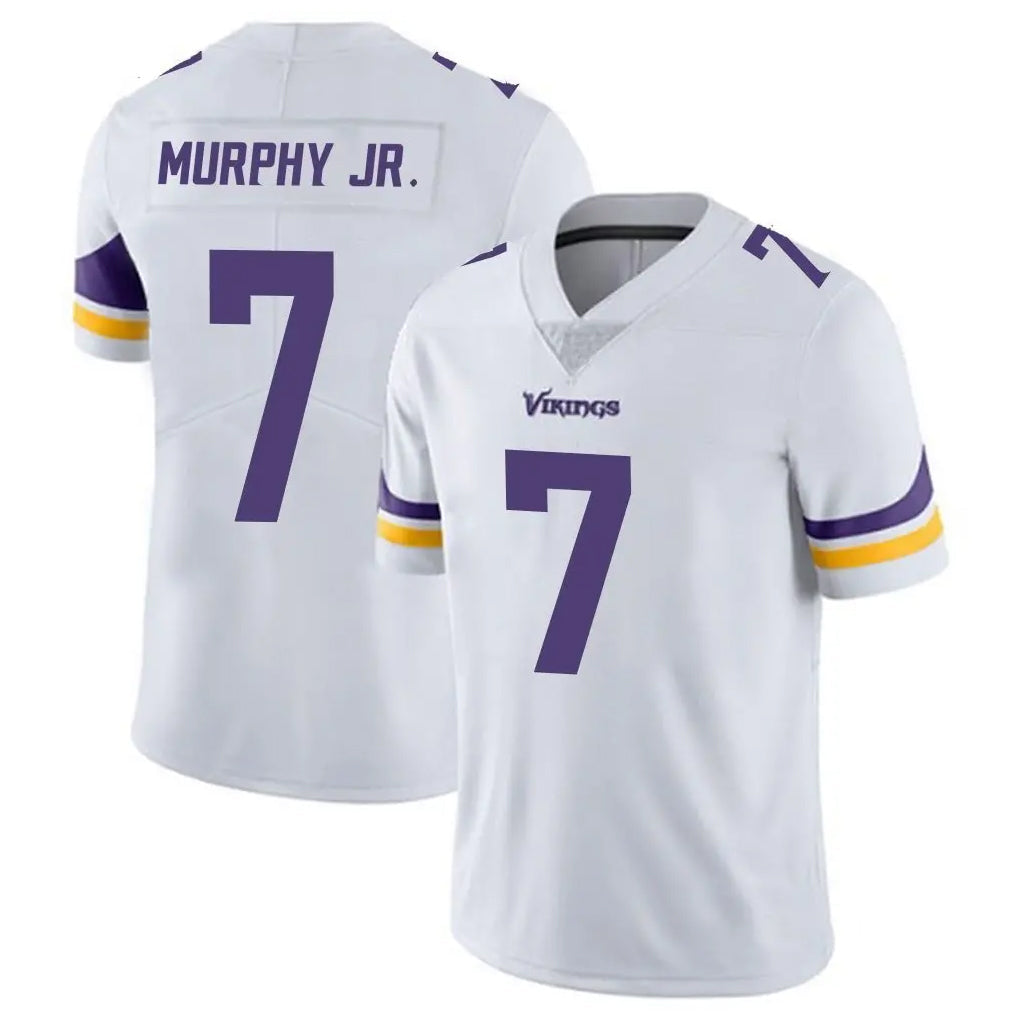 Johmsee MN.Vikings #7 Byron Murphy Jr. Player White Limited Vapor Untouchable Home Game Stitched Jerseys