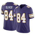 Johmsee MN.Vikings #84 Josh Oliver Player Purple Limited Classic Vapor F.U.S.E. Home Game Stitched Jerseys