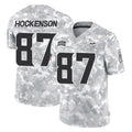 Johmsee MN.Vikings #87 T.J. Hockenson Player Arctic Camo Salute To Service Limited Game Stitched Jerseys