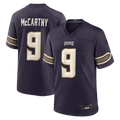 Johmsee MN.Vikings #9 J.J. McCarthy Purple 2026 Rivalries Collection Game Stitched Jerseys