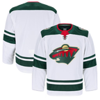 Johmsee M.Wild White Away Authentic Pro Jerseys