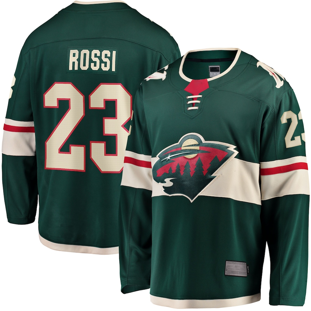 Johmsee M.Wild #23 Marco Rossi Green Home Breakaway Player Jerseys
