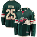 Johmsee M.Wild #25 Jonas Brodin Green Breakaway Jerseys