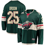 Johmsee M.Wild #25 Jonas Brodin Green Breakaway Jerseys