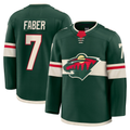 Johmsee M.Wild #7 Brock Faber Green Anniversary Premium Jerseys