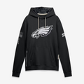 Johmsee P.Eagles Black 2026 Salute to Service Sideline Dri-FIT Pullover Hoodie Jerseys
