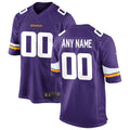Johmsee Custom MN.Vikings Game Home Stitched Jerseys