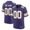 Johmsee Custom MN.Vikings Secondary Alternate Game Stitched Jerseys