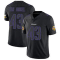Johmsee MN.Vikings #43 Andrew Van Ginkel Player Limited Black Impact Game Stitched Jerseys