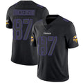 Johmsee MN.Vikings #87 T.J. Hockenson Player Limited Black Impact Game Stitched Jerseys