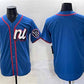 Milwaukee Brewers Blank Blue 2025 All-Star Edition Limited Stitched Baseball Jersey
