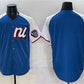 Milwaukee Brewers National League Blank Blue Alternate 2025 All-Star Edition Limited Stitched Baseball Jersey
